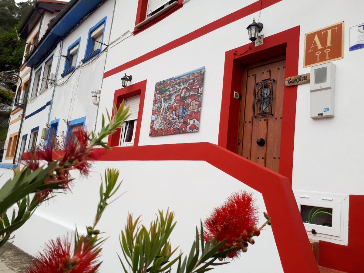 Apartamentos La Casa Del Pintor Cudillero Exteriör bild