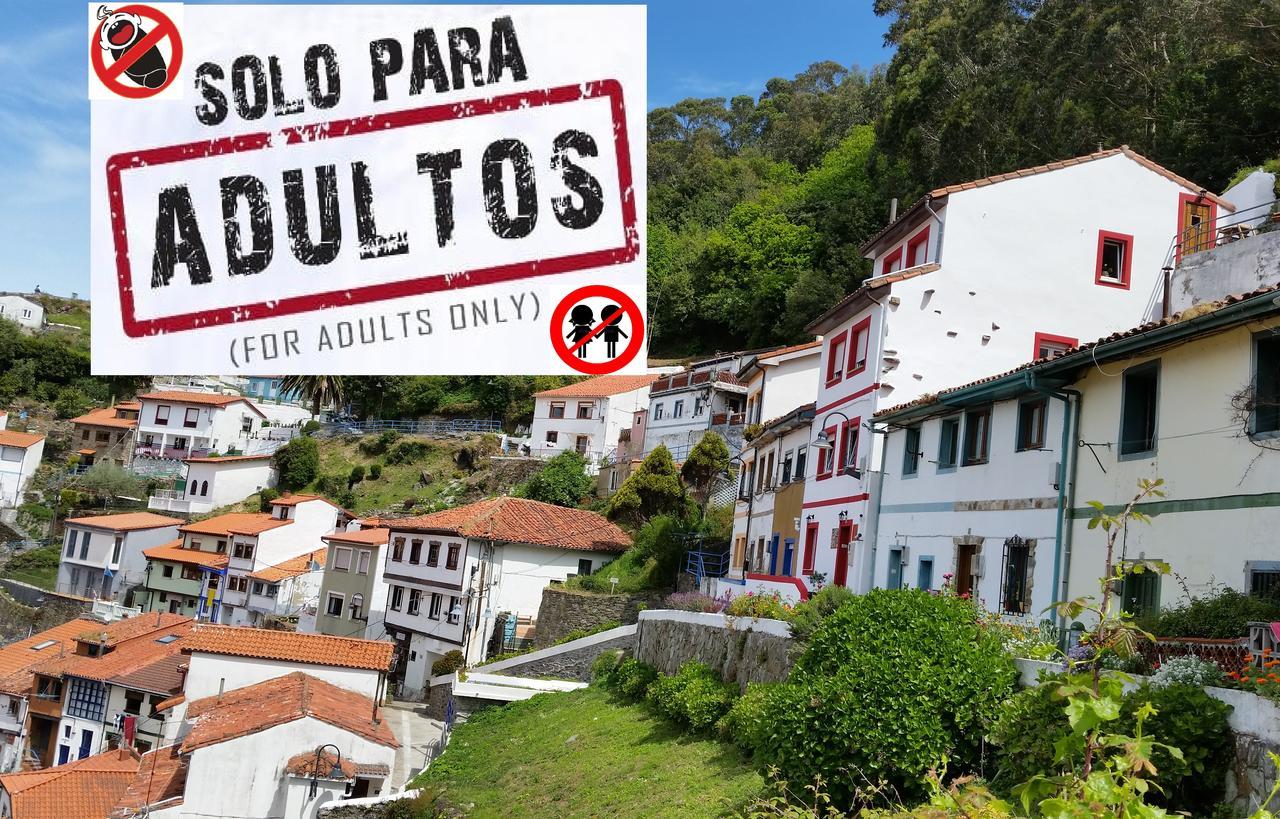 Apartamentos La Casa Del Pintor Cudillero Exteriör bild